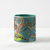 I Liebe LIZARDS trinken Tasse (Zentrum)