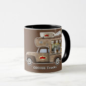 I Liebe LKW (KAFFEE-LKW) Tasse (VorderseiteRechts)
