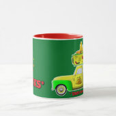 I Liebe LKW (TACO-LKW) Tasse (Zentrum)