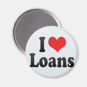 I Liebe Loans Magnet (Vorderseite/Rückseite)