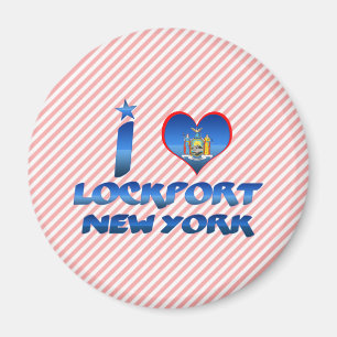 I Liebe Lockport, New York Magnet
