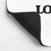 I Liebe-Logik Mousepad (Ecke)