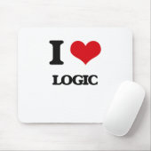 I Liebe-Logik Mousepad (Mit Mouse)