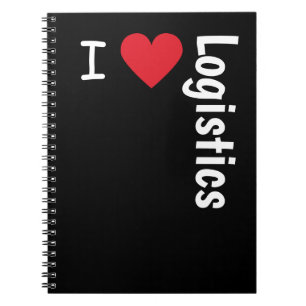 I Liebe Logistics Manager Zitat Funny Office Gesch Notizblock