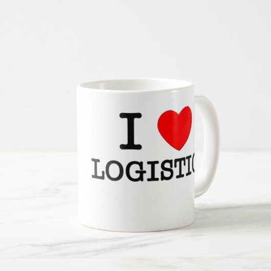 I Liebe-Logistik Kaffeetasse (VorderseiteRechts)
