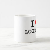 I Liebe-Logistik Kaffeetasse (Mittel)