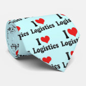 I Liebe-Logistik Krawatte (Gerollt)