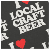 I LIEBE-LOKALES HANDWERKS-BIER STOFF (Nahaufnahme)