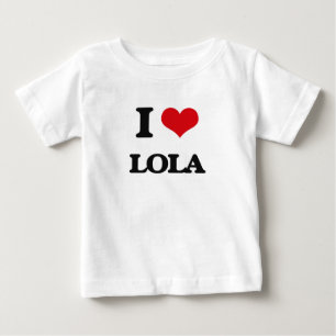 I Liebe Lola Baby T-shirt
