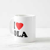 I Liebe Lola Kaffeetasse (Vorderseite Links)