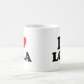 I Liebe Lola Kaffeetasse (Mittel)