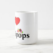 I Liebe Lollipops Kaffeetasse (Mittel)