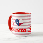 I Liebe Lometa, Texas Tasse (Vorderseite Links)