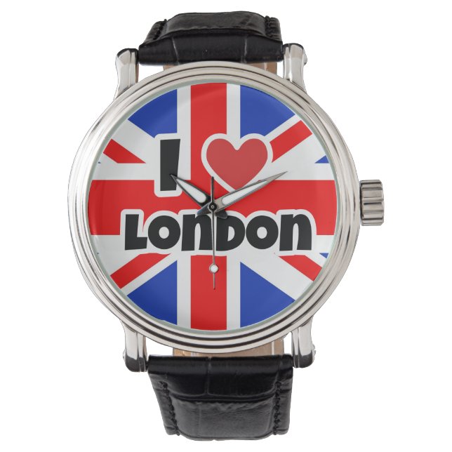 I Liebe London Armbanduhr (Vorderseite)