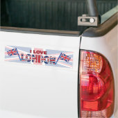 I Liebe London Autoaufkleber (Auf Lkw)