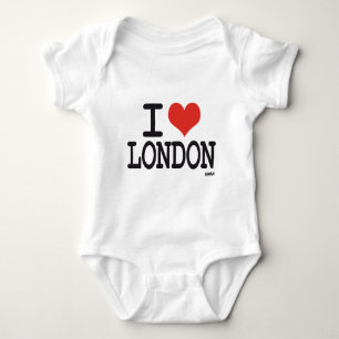 I Liebe London Baby Strampler