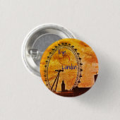I Liebe London Button (Vorne & Hinten)