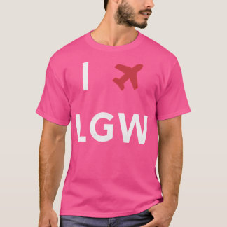 I Liebe London Gatwick Lgw T-Shirt