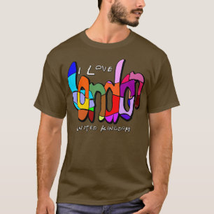 I Liebe London Großbritannien T-Shirt