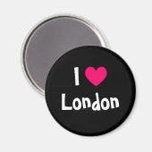I Liebe London Magnet (Vorderseite/Rückseite)