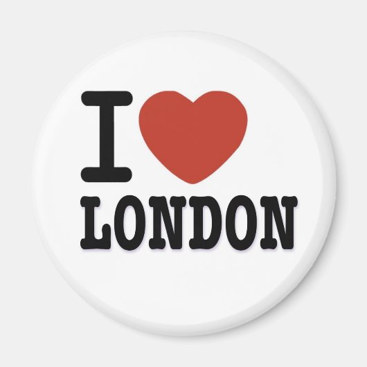 I LIEBE LONDON MAGNET (Vorne)