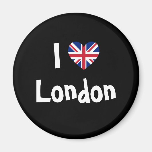 I Liebe London Magnet (Vorne)