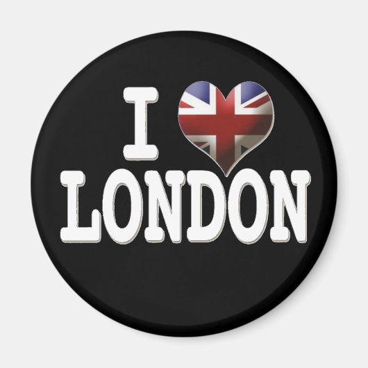 I Liebe London Magnet (Vorne)