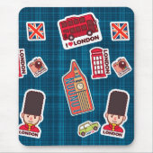 I Liebe London Mousepad (Vorne)