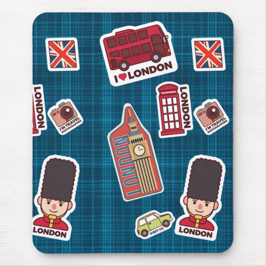 I Liebe London Mousepad (Vorne)