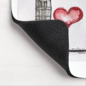 I Liebe London Mousepad (Ecke)