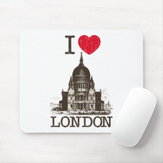 I Liebe London Mousepad (Mit Mouse)