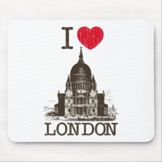 I Liebe London Mousepad