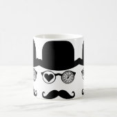 I LIEBE LONDON MUSTACHE KAFFEETASSE (Mittel)