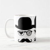 I LIEBE LONDON MUSTACHE KAFFEETASSE (Links)