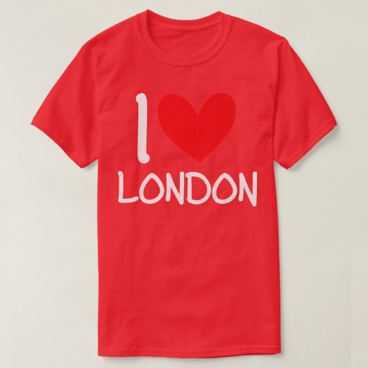 I Liebe London Name Personalisiert Girl BESTE FREU T-Shirt (Design vorne)