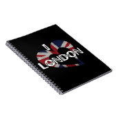 I LIEBE LONDON NOTIZBLOCK (Rechte Seite)
