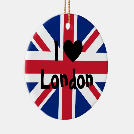 I Liebe London Ornament (Rechts)
