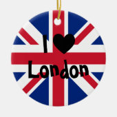 I Liebe London Ornament (Vorne)