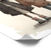 I Liebe London Poster (Ecke)