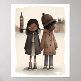 I Liebe London Poster
