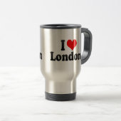 I Liebe London Reisebecher (VorderseiteRechts)