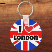 I Liebe London Schlüsselanhänger (Vorderseite)