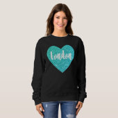 I Liebe London UK Heart Sweatshirt (Vorne ganz)