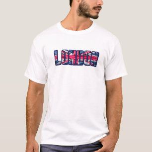 I Liebe London Vibes London England Flag Souvenir T-Shirt