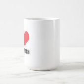I Liebe Long Beach Kaffeetasse (Mittel)