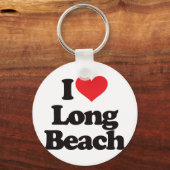 I Liebe Long Beach Schlüsselanhänger (Vorderseite)