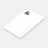 I Liebe Longans Demkey Post-it Klebezettel (angewinkelt)