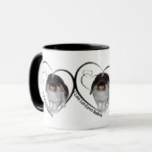 I Liebe Lop-Eared Kanbits Tasse (Vorderseite Links)