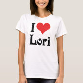 I Liebe Lori T-Shirt (Vorderseite)
