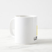 I Liebe Los Alamos New-Mexiko Kaffeetasse (Vorderseite Links)